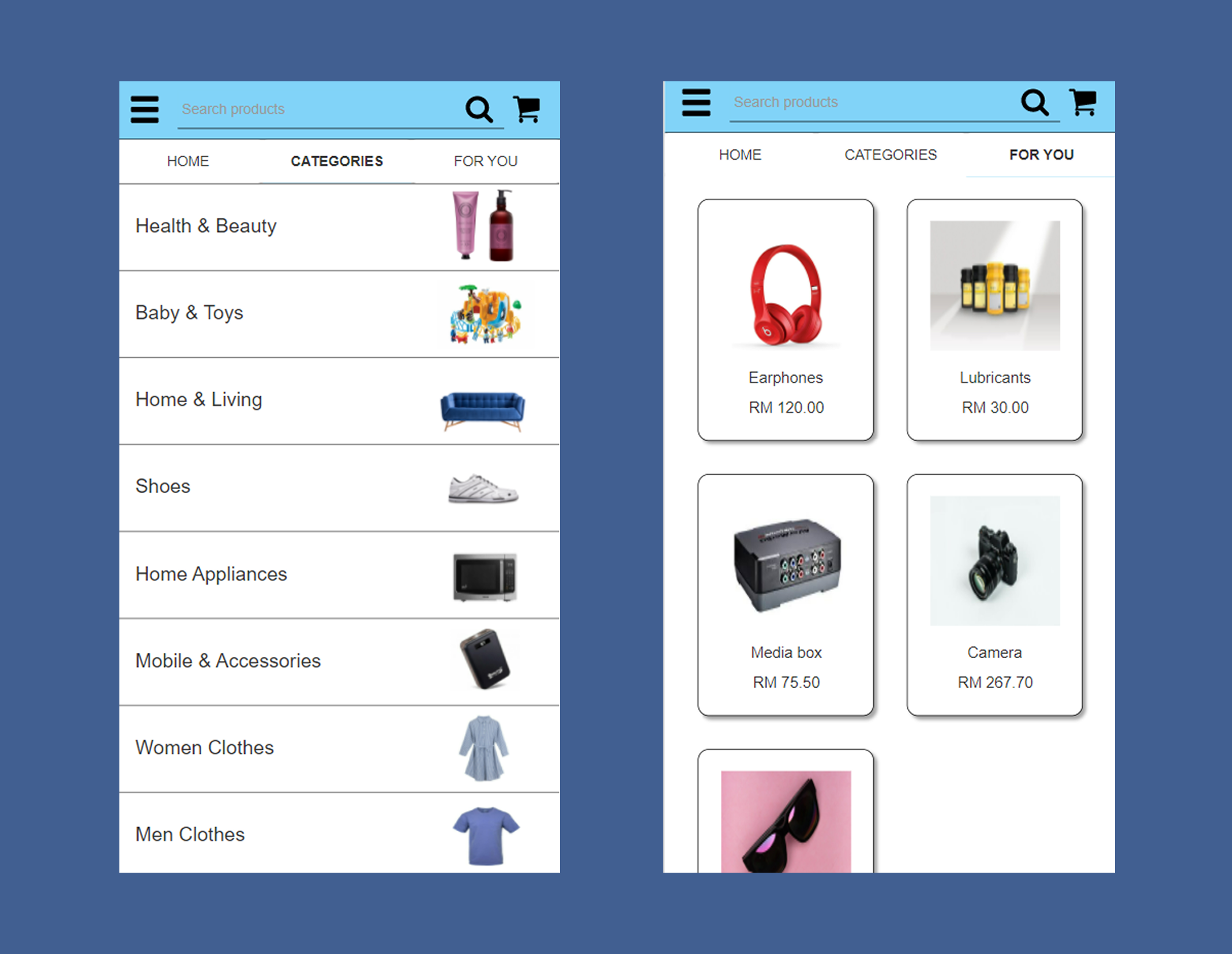 AI Shopping Assistant App